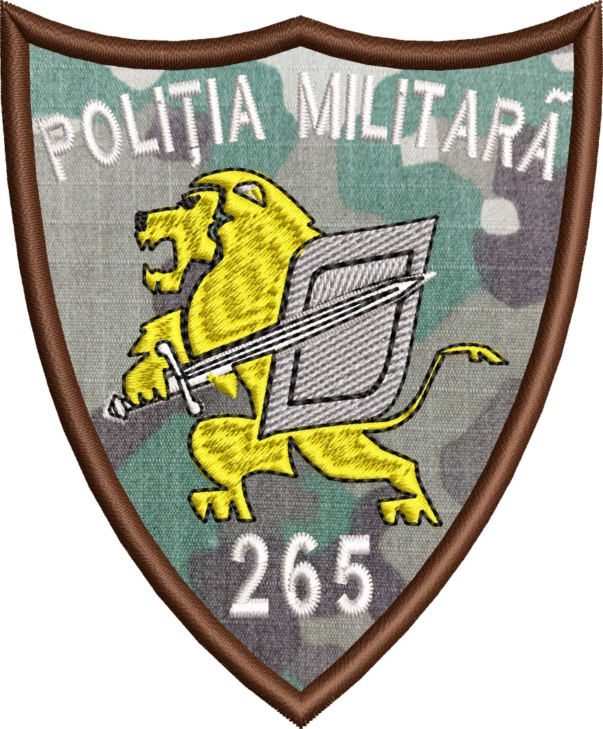 Emblema POLITIA MILITARA TUDOR VLADIMIRESCU - 265 NEW